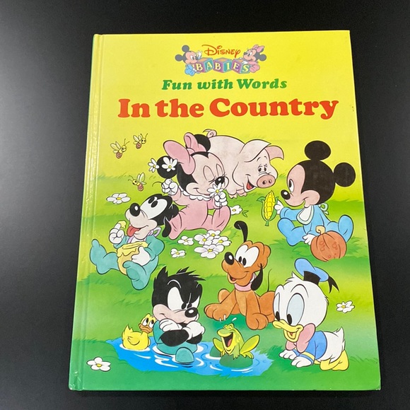 Disney Babies Fun with Words: In the Country - Hardcover Children’s Book - Picture 1 of 5